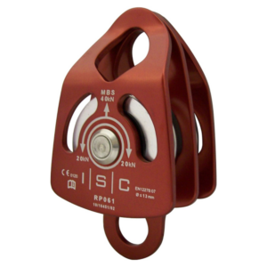 ISC Small Double Pulley 13mm red with EZYiD enabled