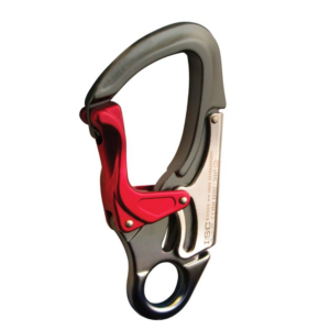 ISC Double Action Snaphook with red gate and grey ring