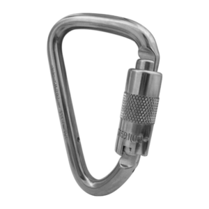 ISC Kletterseig Keylock Carabiner in closed position