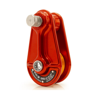 ISC Small Forged Pulley red in colour for use with 5/8" (16mm) rope