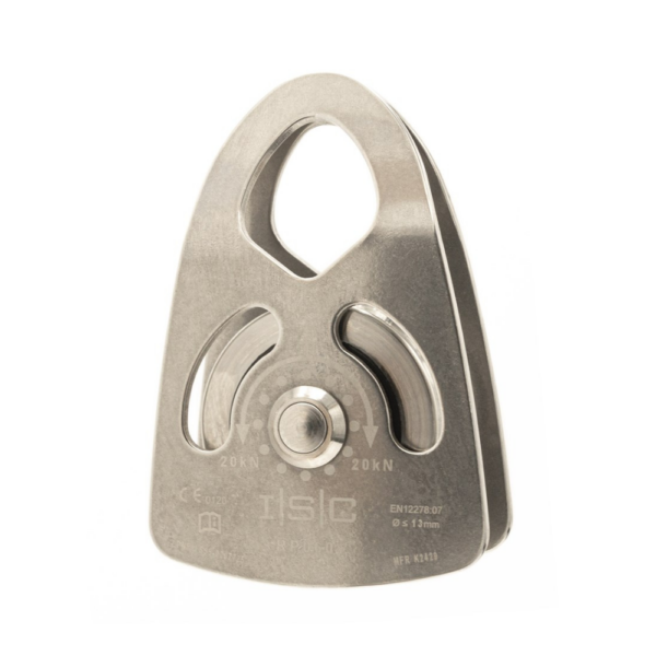 ISC Small Stainless Steel Pulley 13mm front view