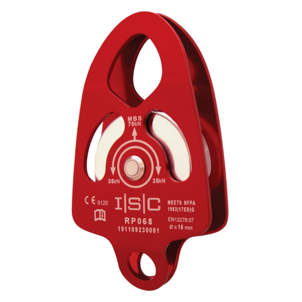 Red ISC Large Single Prussik with Load Becket for use with maximum 16mm Rope